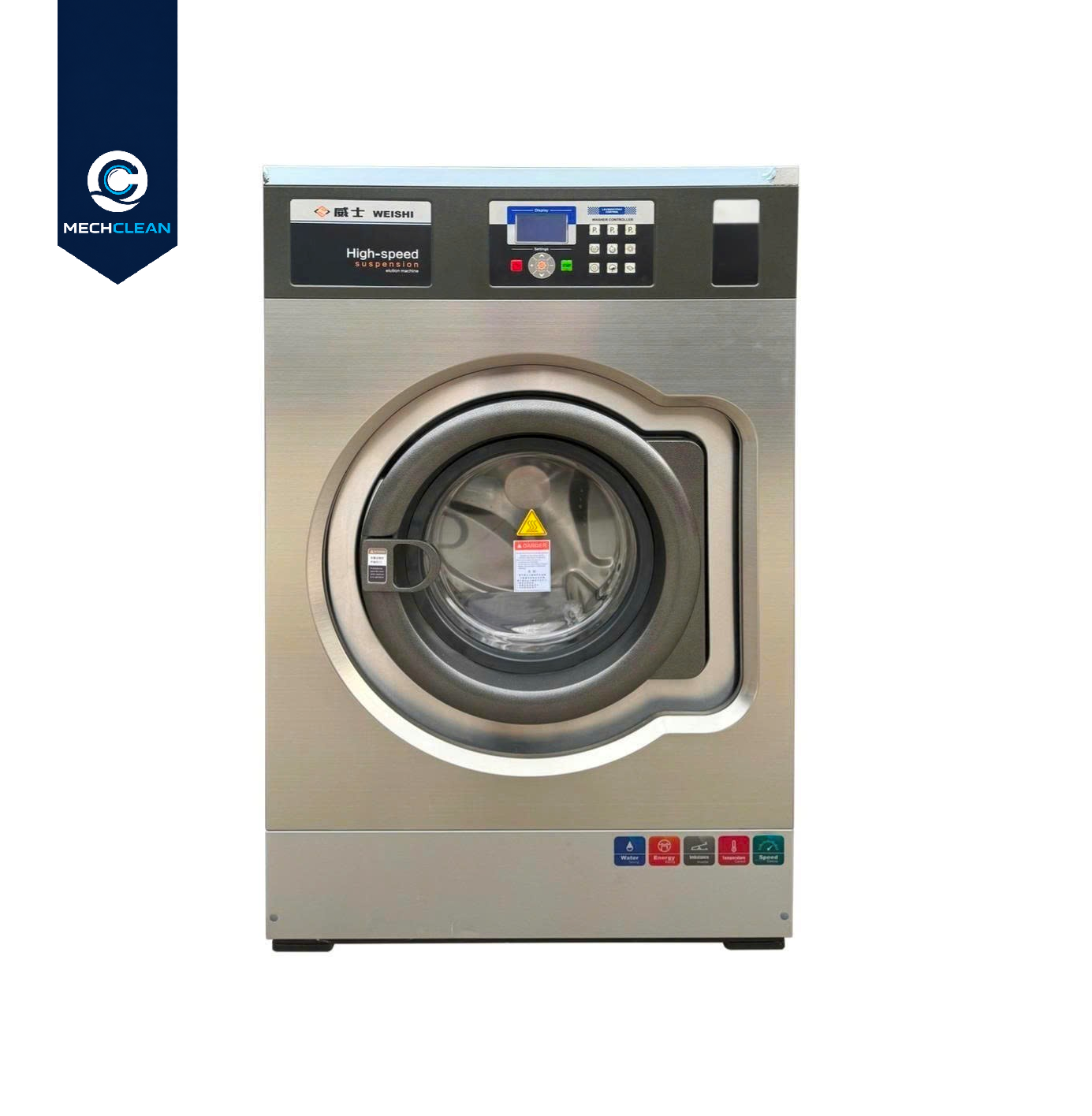 Máy giặt công nghiệp Weishi 20kg