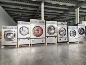 Các dòng máy giặt công nghiệp Saka với công suất từ 20kg đến 35kg